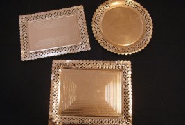 Platos Oro Aries x unid.