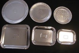 Platos Plateados x unid.