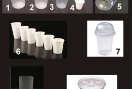 Vasos Plásticos x 100 unidades